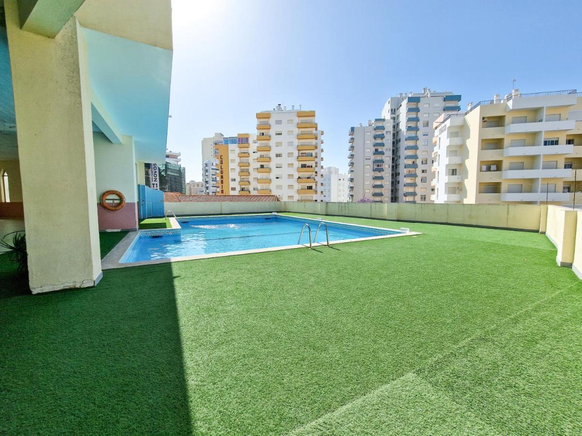 Apartamento Praia Rocha Vista Mar Ambar Portimão Exterior foto