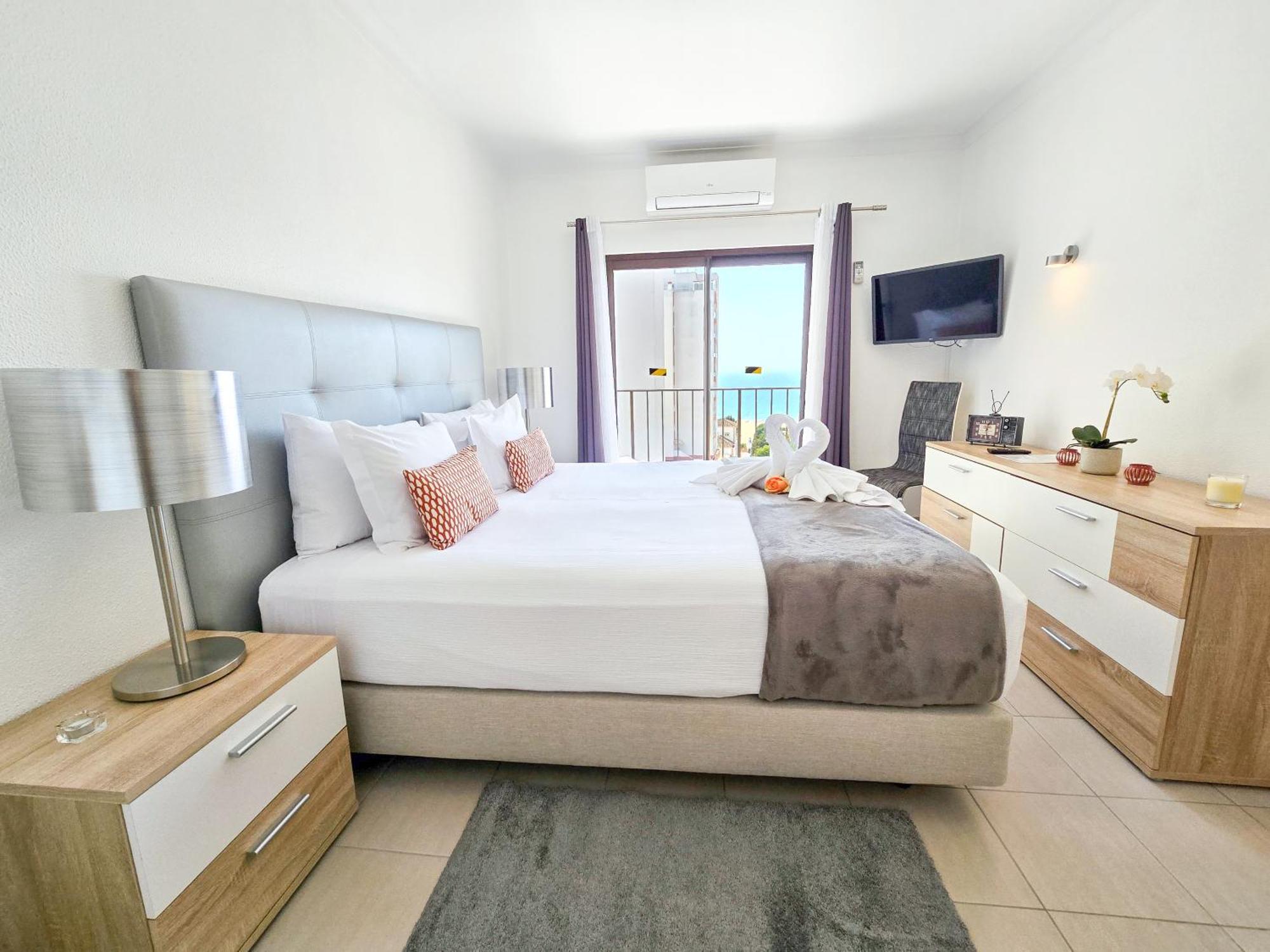 Apartamento Praia Rocha Vista Mar Ambar Portimão Exterior foto